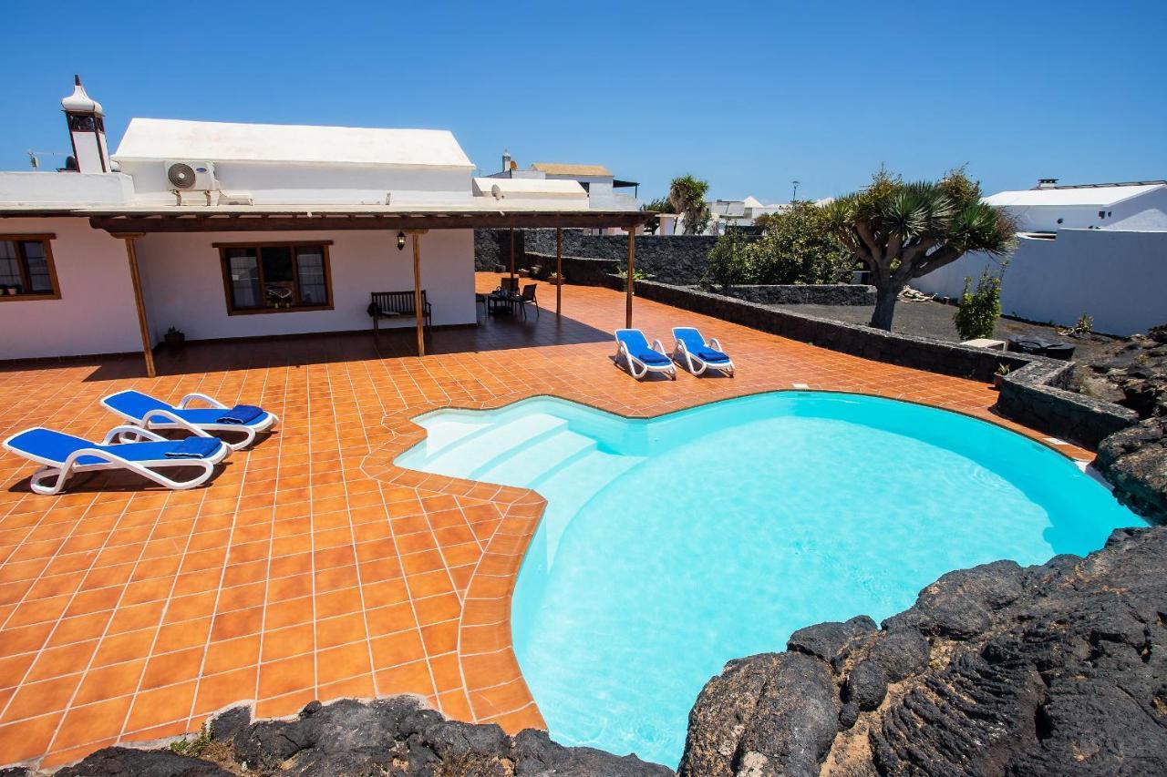 Villa Casa Lola Lanzarote piscina climatizada y wifi free San Bartolomé Esterno foto
