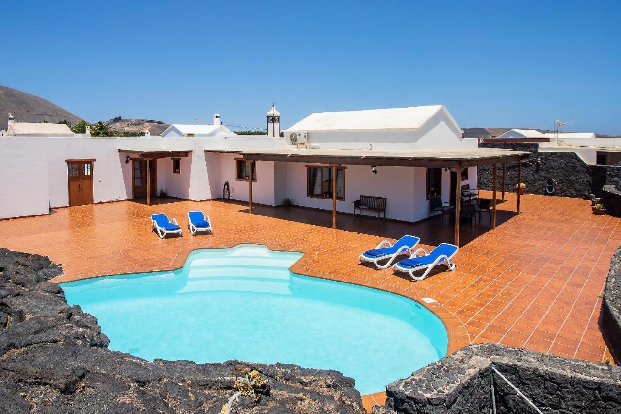 Villa Casa Lola Lanzarote piscina climatizada y wifi free San Bartolomé Esterno foto