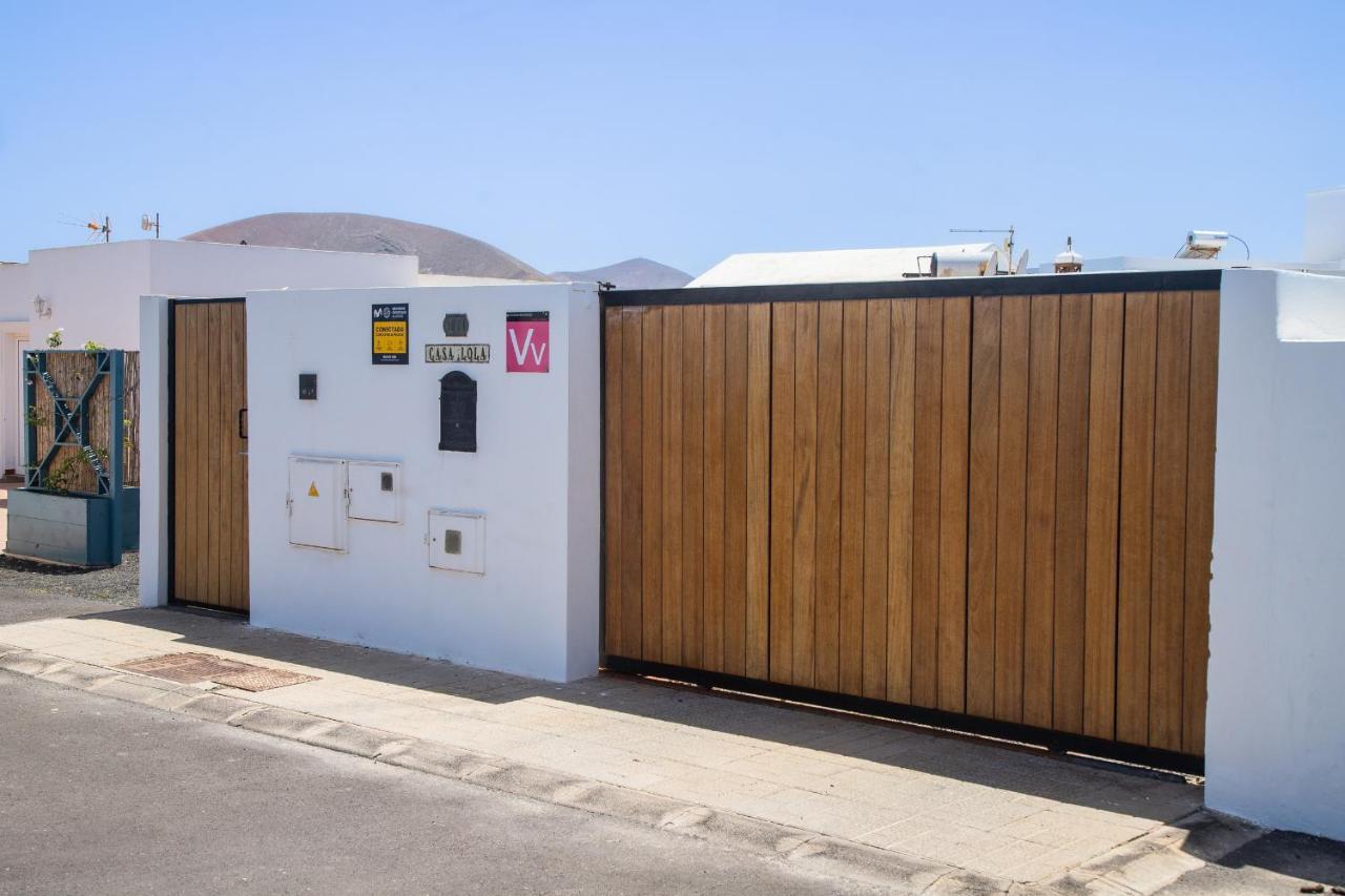 Villa Casa Lola Lanzarote piscina climatizada y wifi free San Bartolomé Esterno foto